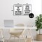 Stupell Industries Black & White Gamer Quotes 2pc Framed Giclee Set, design by Marcus Prime